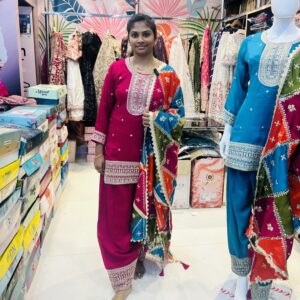 patiyala partywear dress